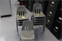 10 Small Grey Chairs