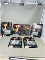 5 Star Wars collectables - factory sealed 1998