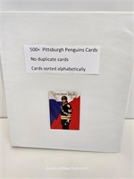500+ Pittsburgh Penguins Cards-No Duplicates-Sorte