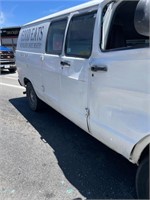 1998 Dodge Ram Van White