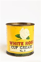 WHITE ROSE CUP GREASE NO. 3 FIVE LBS. GREASE CAN