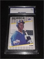 1989 Fleer Ken Griffey Jr GEM MT 10 Mariners