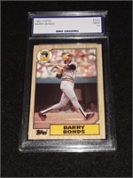 1987 Topps Barry Bonds GEM MT 10 Pirates