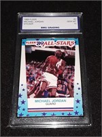 1989 Fleer Michael Jordan GEM MT 10 Sticker