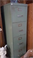 4 drawer metal file cabinet made by Deckers