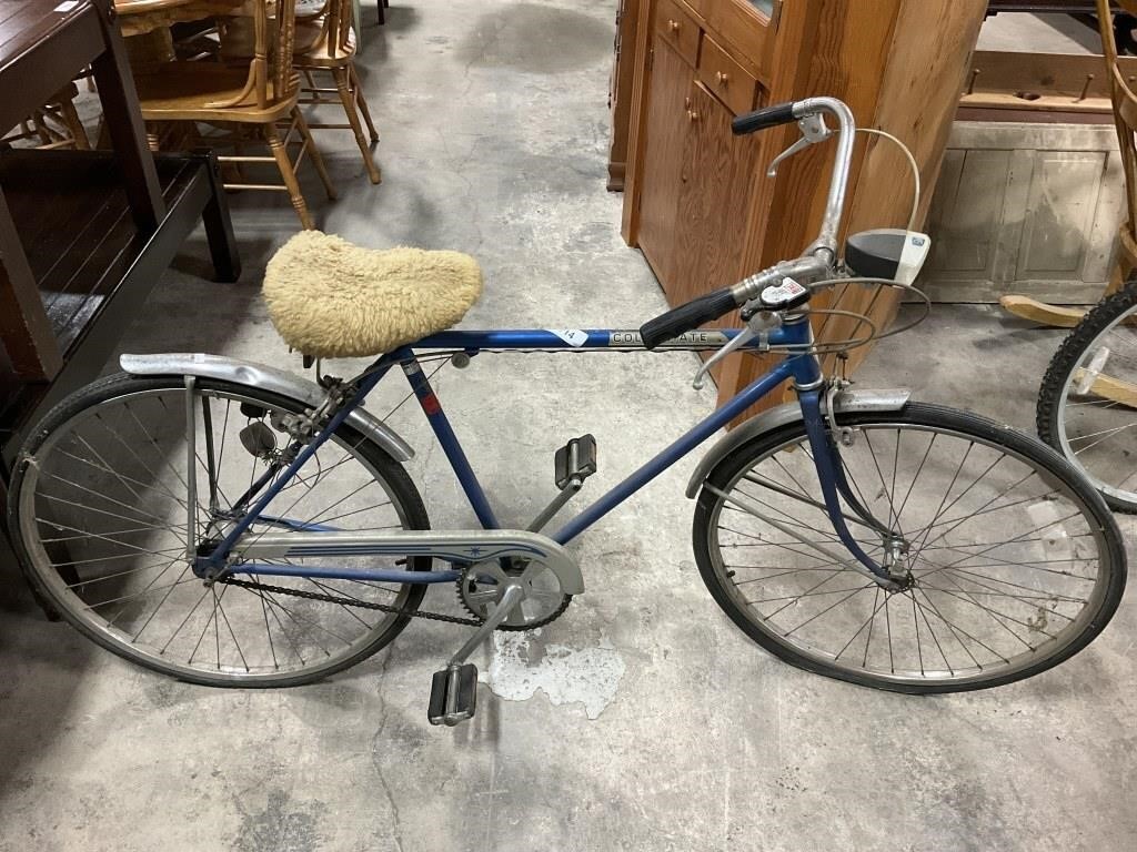Vintage Schwinn Collegiate Bicycle.