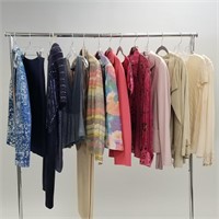 Group of women's designer clothing including Etro,