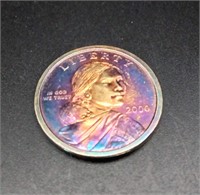 2000 P - Rainbowed Sacagawea Dollar