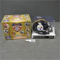 Signed Pittsburgh Steelers Mini Football Helmet