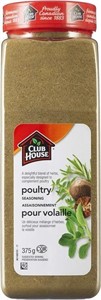 Club House Poultry Seasoning, 375g