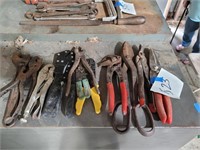 Cutters, strippers, snips, vise grips etc