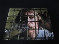 LEW TEMPLE SIGNED 8X10 PHOTO BAS COA