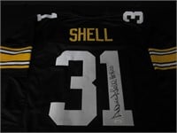 STEELERS DONNIE SHELL SIGNED JERSEY JSA COA