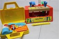 Fisher Workbench & Fisher Price Lunch Pail