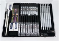 NEW!  NicPro Mechanical Pencil Set with Case