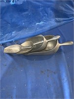 Set of four measuring scoops
