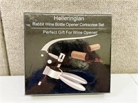 Rabbit Wine Bottle Opener Corkscrew Set