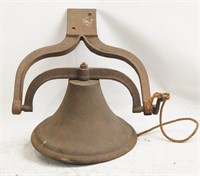 Antique Cast iron school bell