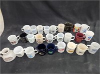 Lot of Misc Advertising Coffee Cups