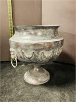 Large Bombay Chinese Round Footed Bronze Planter