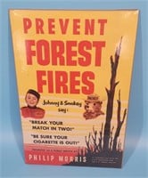 Johnny & Smokey Prevent Forest Fires Philip Morris
