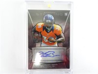 Autographed Montee Ball Card in Protector