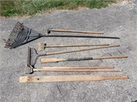 rakes & yard tools