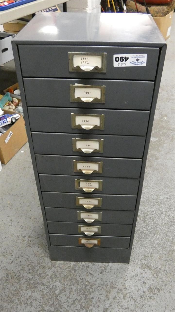 Metal Organizer Cabinet
