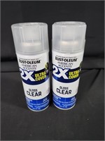 Rust-Oleum clear gloss (2 cans)