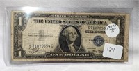 1935-A Dollar Silver Certificate “Experimental R”