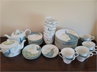 222 Fifth Peacock China Set