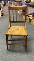Oak cane seat Chair