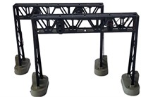 TWO LIONEL No 450 SIGNAL BRIDGES