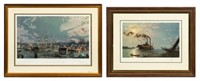 Lot of 2 Maritime Prints by John Stobart.