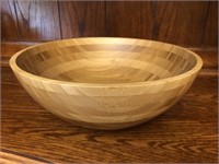 Wooden bowl (12" diameter)