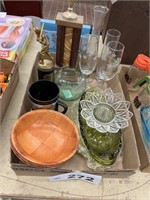 MISC. GLASSWARE AND MORE