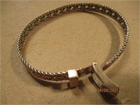 Mexico 925 Belt Buckle Bracelet-19.5 g