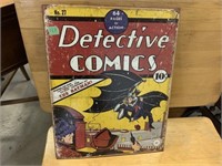 Newer Detective Comics Batman Sign 12" x 16"
