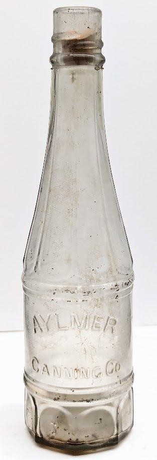 Aylmer Canning Co. Glass Katchup Bottle