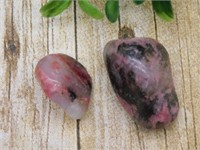 RHODONITE ROCK STONE LAPIDARY SPECIMEN