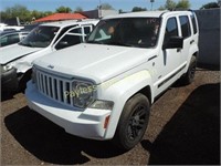 2012 Jeep Liberty 1C4PJMAK2CW215321 White