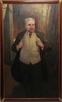 Jean Sala Portrait of Paul Porel 1910 Oil / Canvas