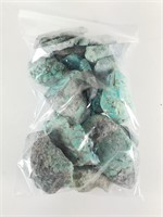 BAG OF RAW TURQUOISE