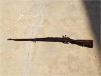 ANTIQUE MILITARY RIFLE PHILLIPINES MARKINGS ASIAN?