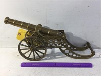 Brass Cannon & Apple