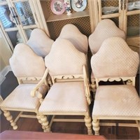 Velveteen Plush Dining Chairs