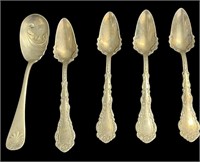 Vintage Silver Nickel Spoons