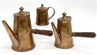 Jos Heinrichs Bronze, Sterling Coffee & Creamer