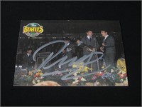 Ringo Starr signed collectors card COA