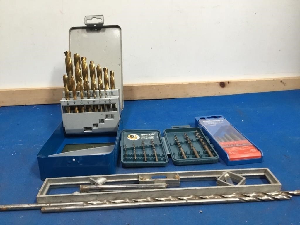 Assortment of drills